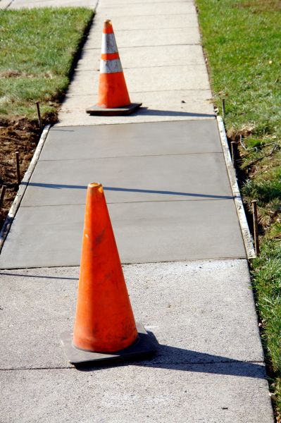 Sidewalk Panel Replacement in Auburn