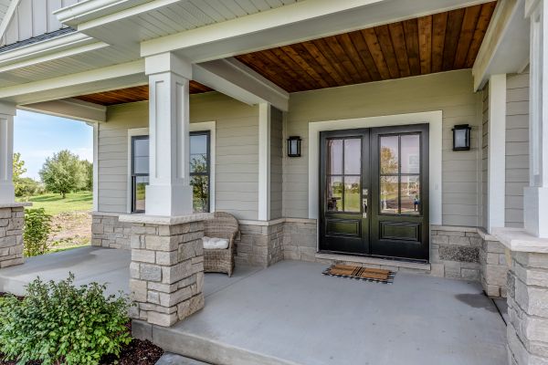 Porch Concrete Patching in Auburn
